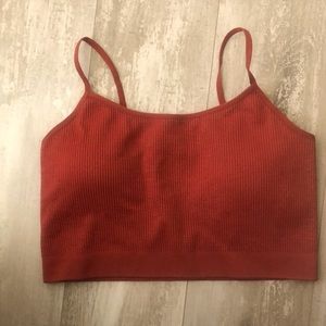 Forever 21 ribbed sports bra